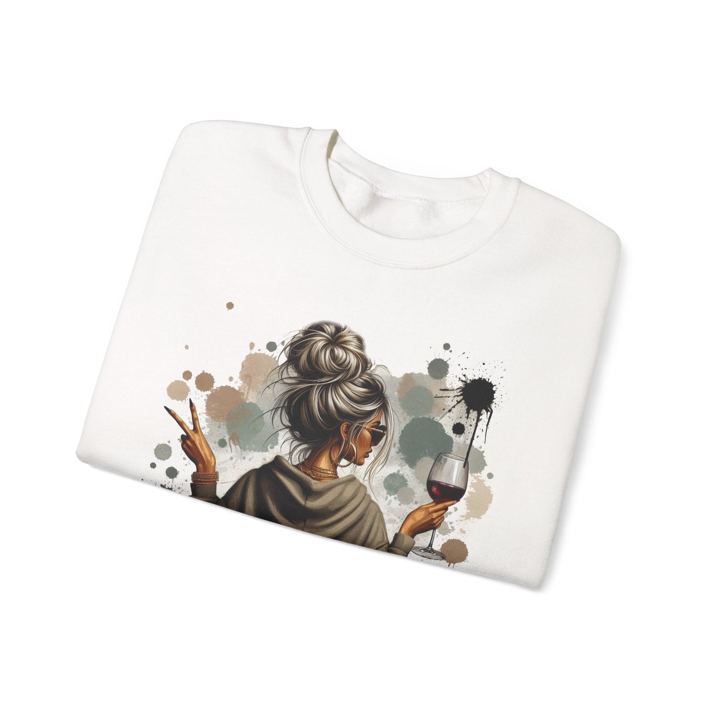 Dramatic Woman Graphic Sweatshirt