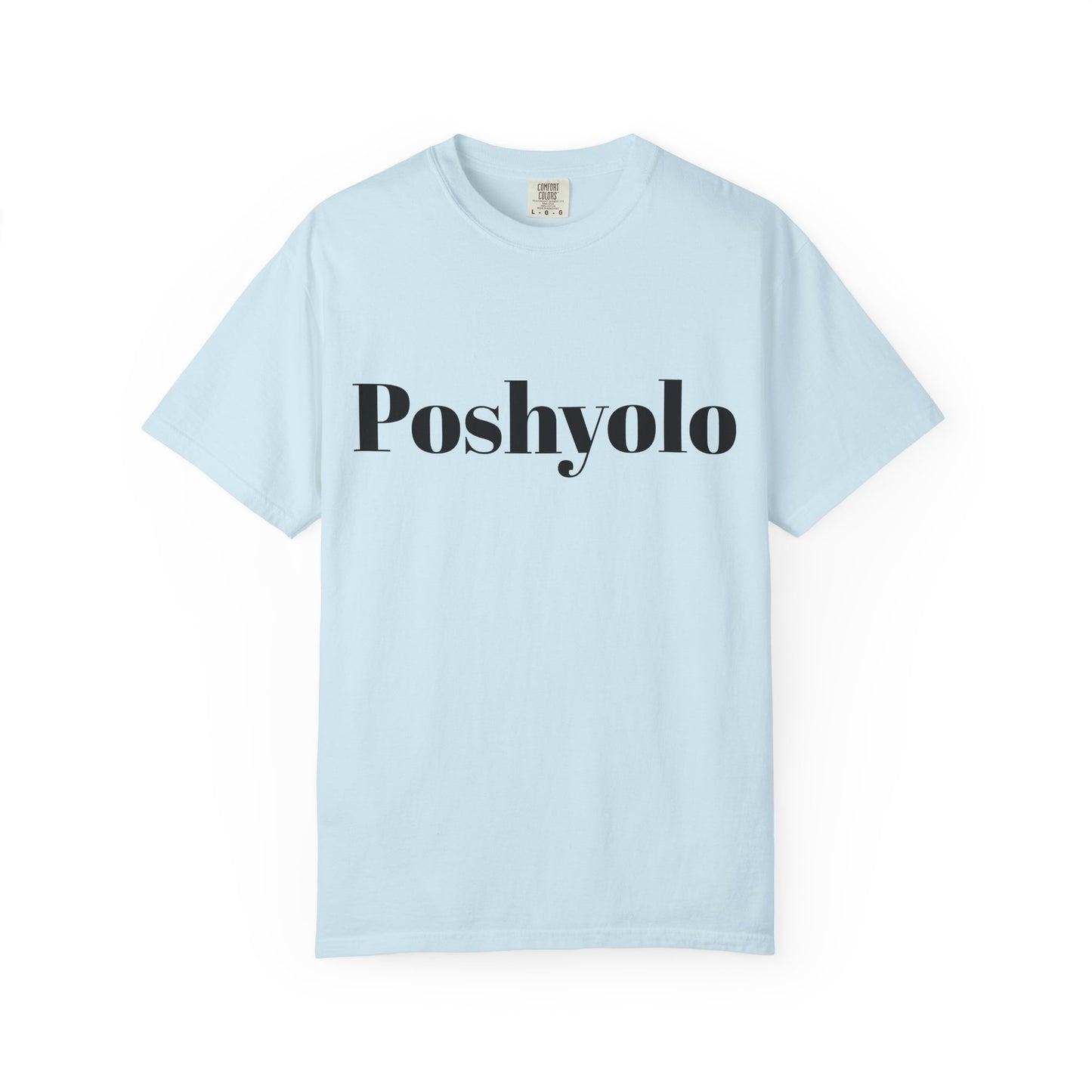 Poshyolo Graphic T-Shirt  Minimalist Fashion Tee with Bold Logo