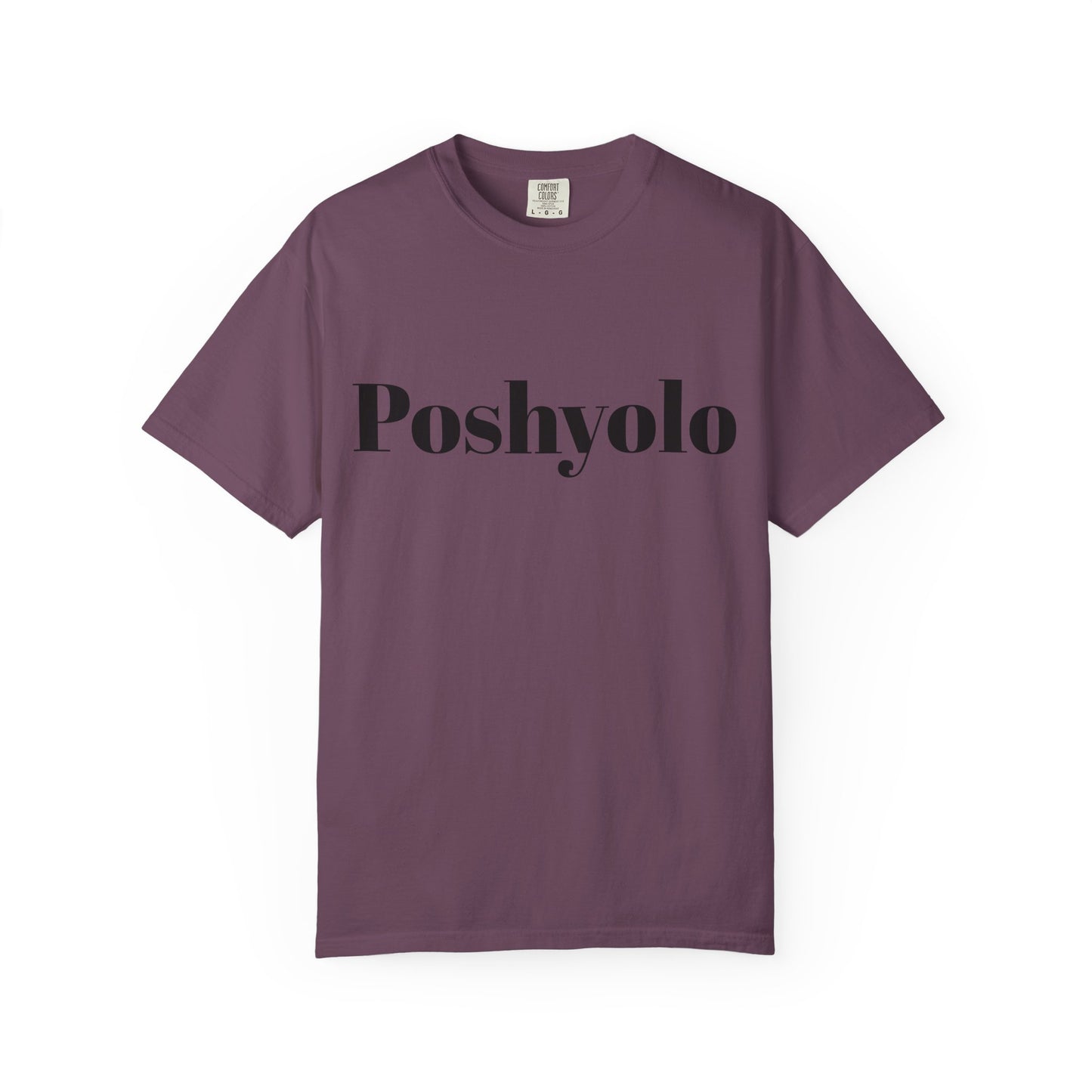 Poshyolo Graphic T-Shirt  Minimalist Fashion Tee with Bold Logo