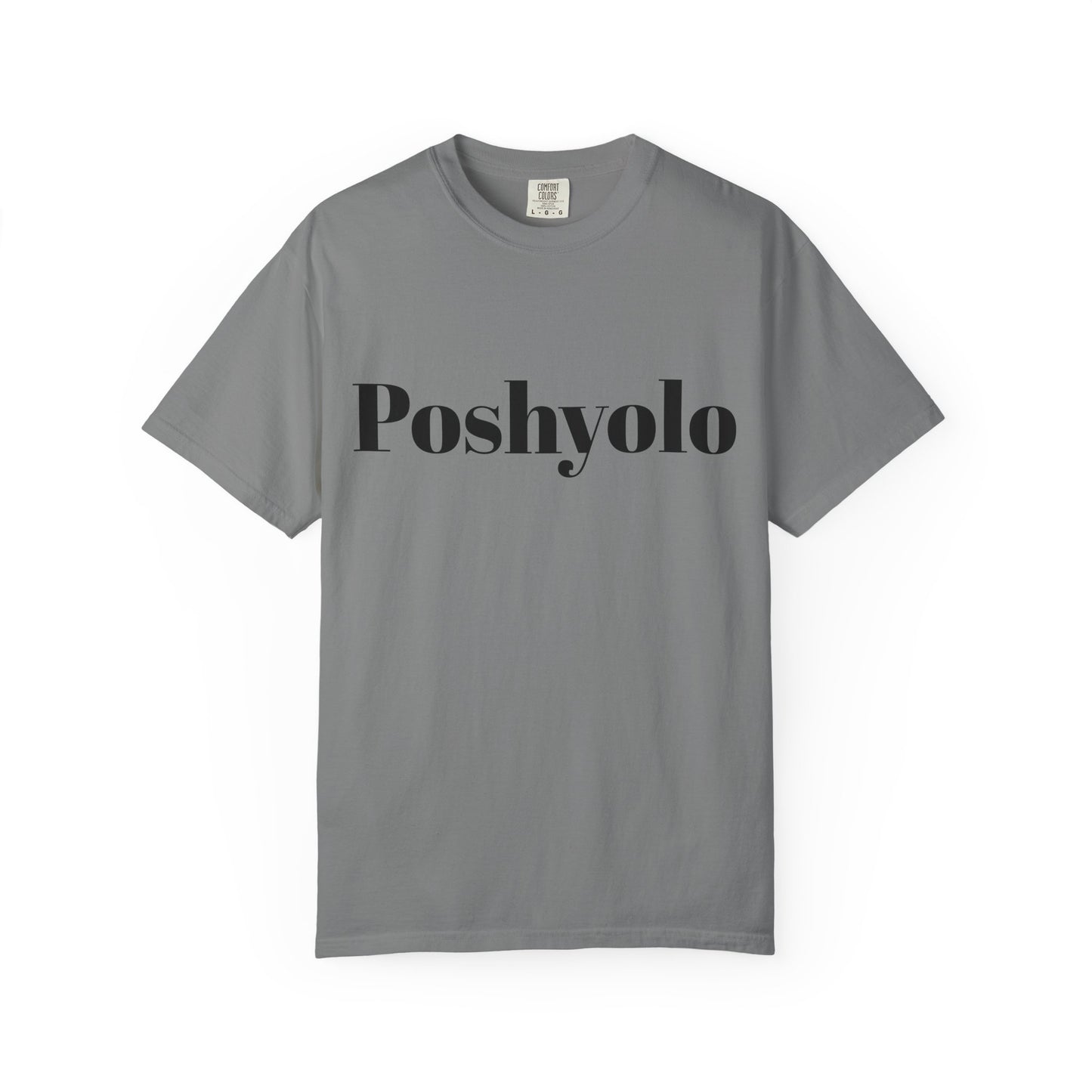 Poshyolo Graphic T-Shirt  Minimalist Fashion Tee with Bold Logo